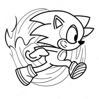 Page A Colorier Sonic Courant Vite 53308-44306