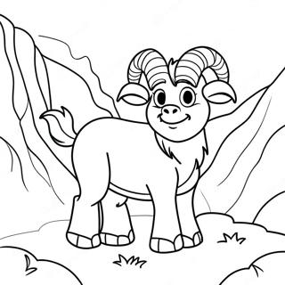 Page A Colorier De Bouc Aventurier Bourrus 53338-44315