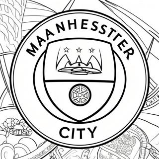 Page A Colorier Du Logo De Manchester City 53387-44359