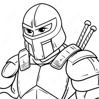 Shredder Tmnt Pages À Colorier