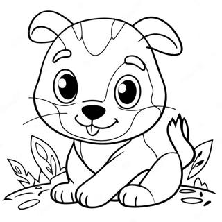 Page A Colorier Animal A Peindre 53498-44434