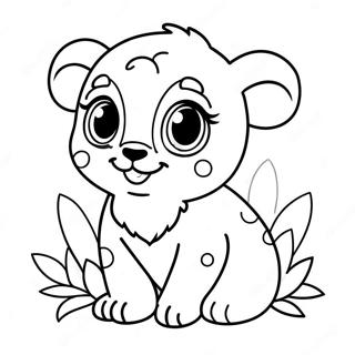 Page A Colorier Bebe Animal Mignon 53499-44458