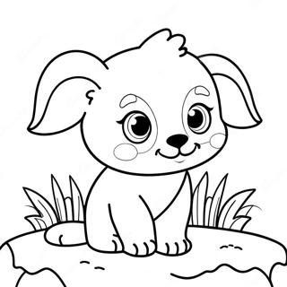 Page A Colorier Bebe Animal Mignon 53499-44460