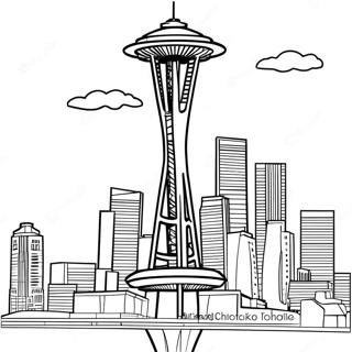 Seattle Pages À Colorier