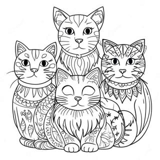 Page A Colorier De Chats 53588-44519