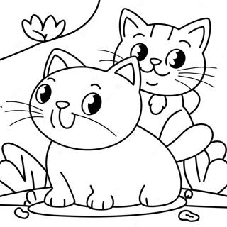 Page A Colorier De Chatons Espiegles 53589-44671