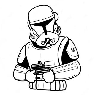 Page A Colorier De Scout Trooper Intrepide 53599-44677