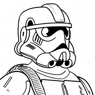 Page A Colorier De Scout Trooper Intrepide 53599-44678