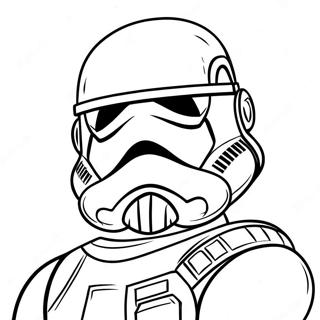 Page A Colorier De Scout Trooper Intrepide 53599-44679