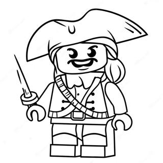 Page A Colorier Du Capitaine Pirate Lego 53629-44545