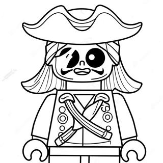 Page A Colorier Du Capitaine Pirate Lego 53629-44547