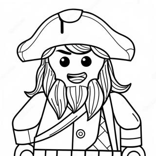 Page A Colorier Du Capitaine Pirate Lego 53629-44548