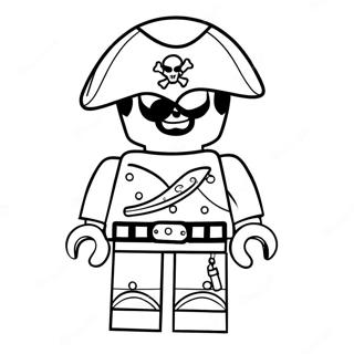 Page A Colorier Du Capitaine Pirate Lego 53629-44703