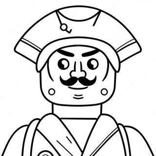 Page A Colorier Du Capitaine Pirate Lego 53629-44704