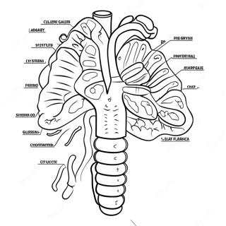 Page A Colorier Du Diagramme Du Systeme Digestif 53638-44710