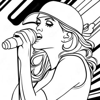 Page A Colorier De Carrie Underwood En Performance Sur Scene 53659-44727