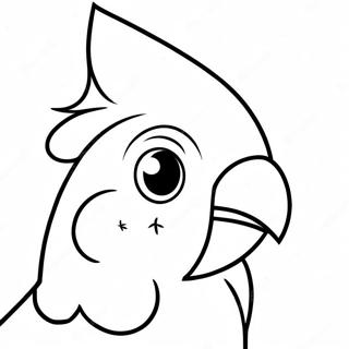 Page A Colorier De Cockatiel 53668-44732