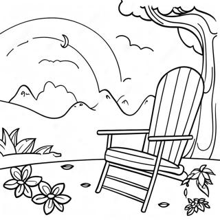 Page A Colorier De Scenes De Nature Relaxantes En Pleine Conscience 53759-44803