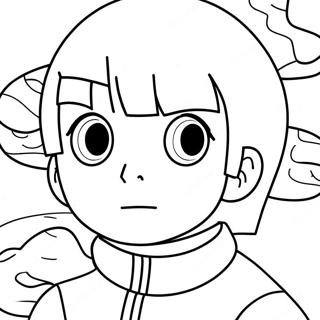 Page A Colorier De Rock Lee 53778-44818