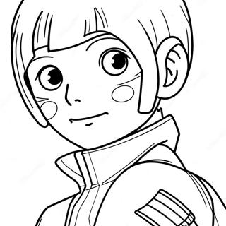 Page A Colorier De Rock Lee 53778-44820