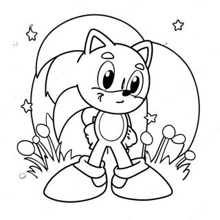 Sonic Pâques Pages À Colorier