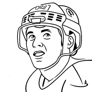 Connor Mcdavid Pages À Colorier