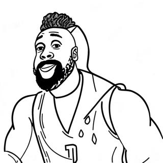 Page A Colorier De James Harden 53898-44912