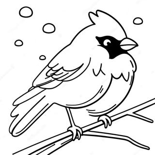 Page A Colorier Oiseau Dhiver 53978-44976