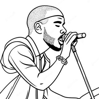 Frank Ocean Pages À Colorier