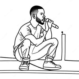 Page A Colorier Frank Ocean En Concert 54029-45015