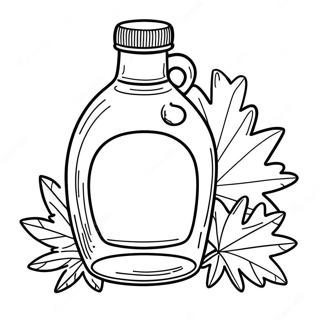 Sirop D'érable Pages À Colorier