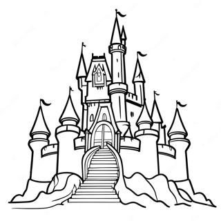 Page A Colorier Du Chateau Hante De Disney 54120-45075