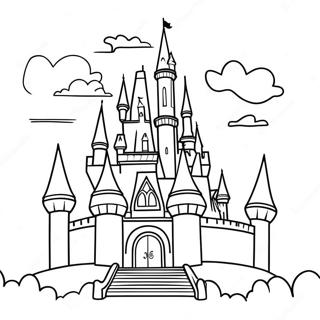 Page A Colorier Du Chateau Hante De Disney 54120-45076