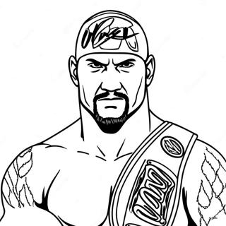 Page A Colorier Wwe 54159-45115