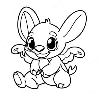 Stitch Et Angel Pages À Colorier