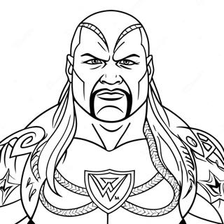 Page A Colorier Wwe 54380-45275