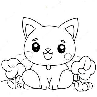 Chat Bonbon Poppy Playtime Pages À Colorier