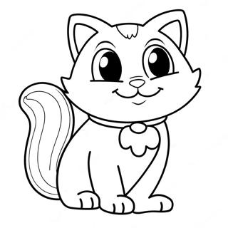 Blaze Le Chat Pages À Colorier