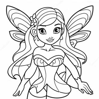 Page A Colorier Flora Du Winx Club 54711-45542