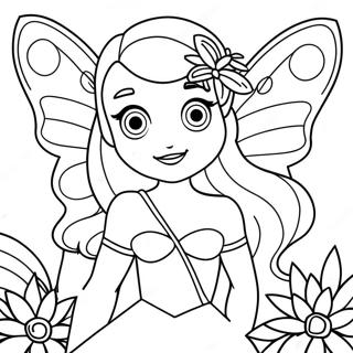 Page A Colorier Flora Du Winx Club 54711-45543