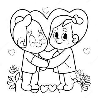 Page A Colorier Valentines Pour La Maternelle 5472-4380