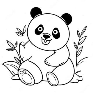 Page A Colorier Panda Joueur Wwf 54742-45564