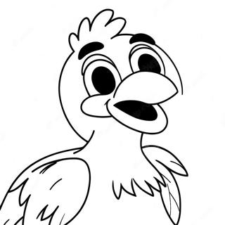 Page A Colorier Big Bird 54781-45595