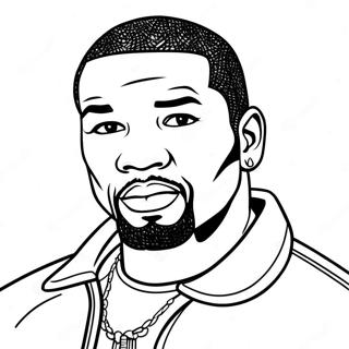 Page A Colorier 50 Cent 54831-45634