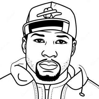 Page A Colorier 50 Cent 54831-45635