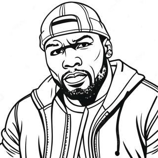 Page A Colorier 50 Cent 54831-45636