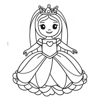 Page A Colorier Princesse Roblox 54921-45702