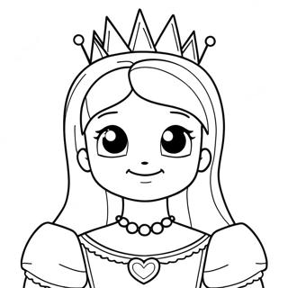 Page A Colorier Princesse Roblox 54921-45703