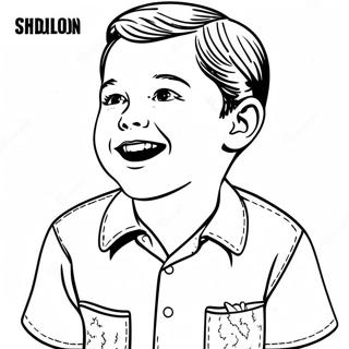 Page A Colorier Jeune Sheldon 55081-45834