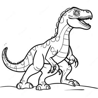 Page A Colorier Indoraptor Feroce En Action 55092-45845